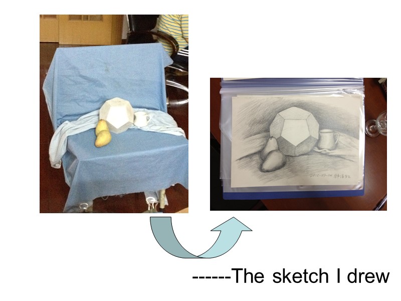 ------The sketch I drew